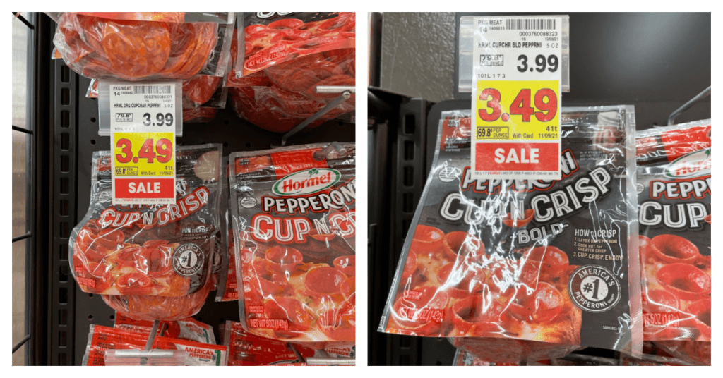 Hormel Cup N Crisp Pepperoni Is At Kroger Kroger Krazy