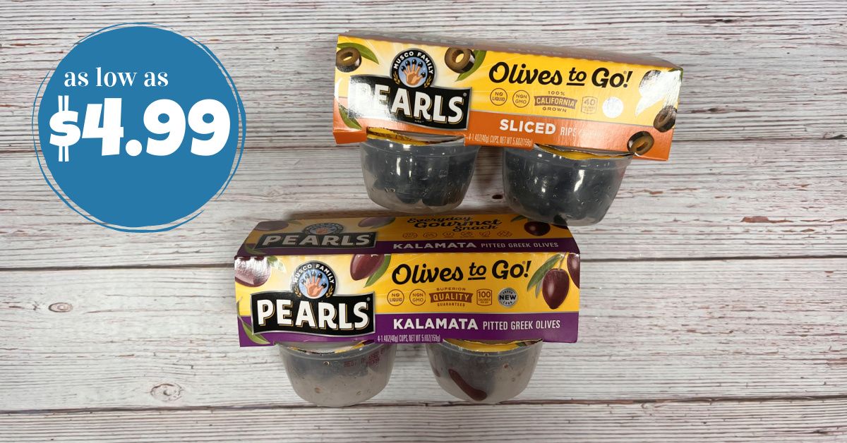 Pearls Olive To Go As Low As Kroger Krazy