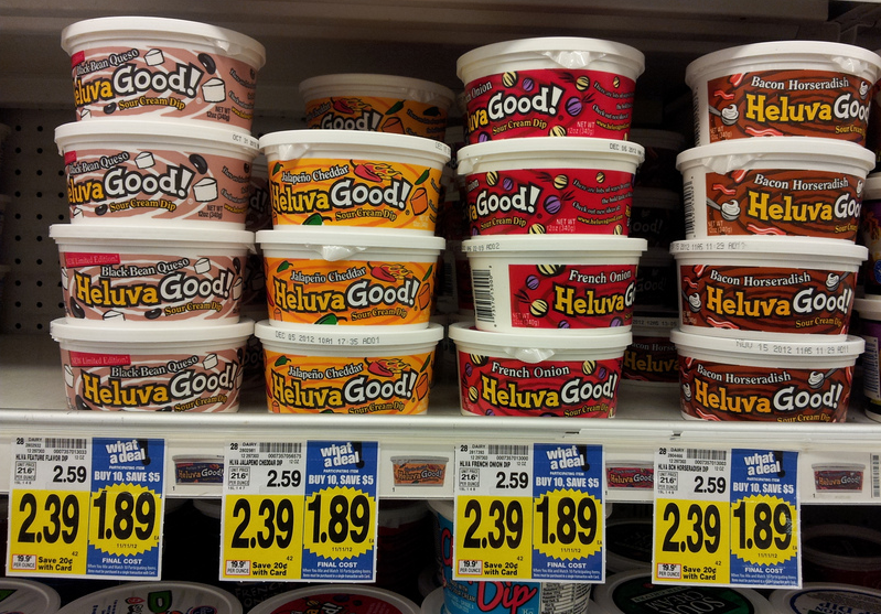 Heluva Good Dips for only 0.89 at Kroger! Kroger Krazy