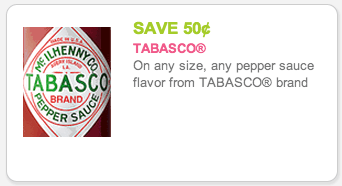 Tabasco coupon