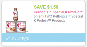 special k protein coupon