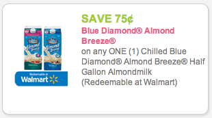 Blue Diamond Almond Breeze coupon