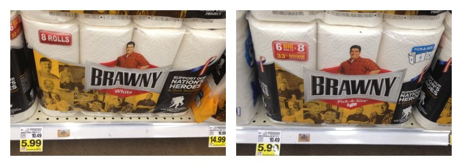 Brawny Paper Towels Kroger