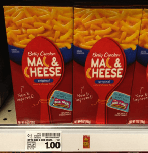 Betty Crocker Macaroni & Cheese coupon