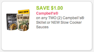 Campbell's Skillet Sauces coupon