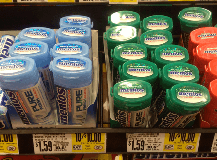 Mentos Gum Kroger