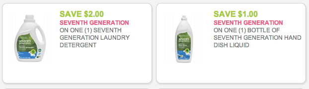  Seventh Generation coupons