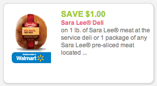 sara lee deli meat coupon