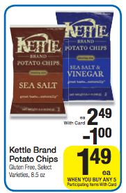 Kettle Brand Chips coupons