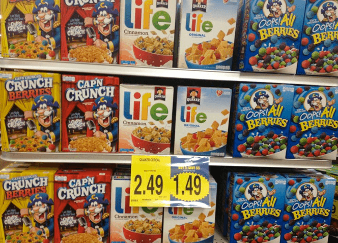 cereal kroger mega event