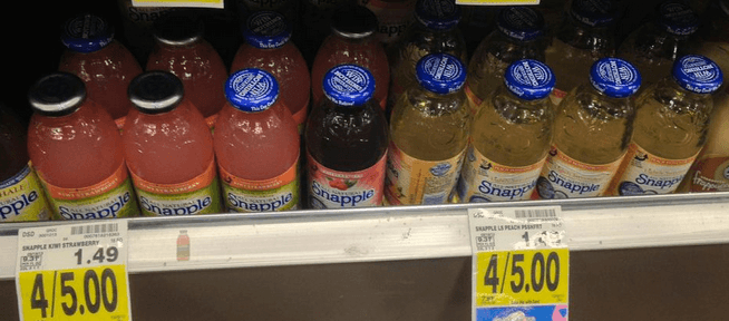 snapple coupon