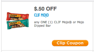 Clif Mojo Bars Coupon