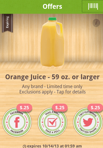 orange juice coupon