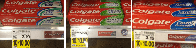 colgate toothpaste kroger