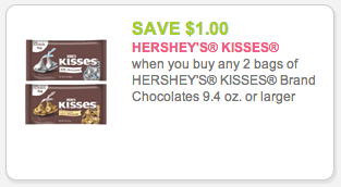 hersheys kisses coupon