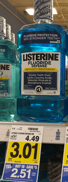 listerine coupon