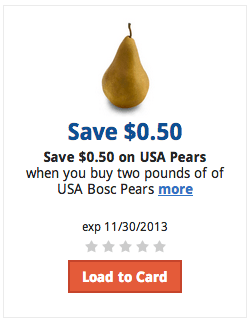 Bosc Pears Coupon