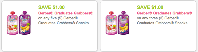 Gerber Baby Food Coupons