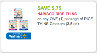 Nabisco Rice Thins Coupon