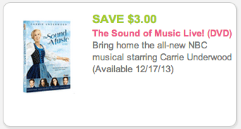 The Sound of Music Live! coupon