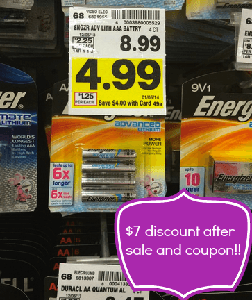 Energizer Lithium Batteries Kroger