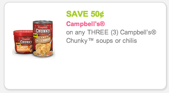 Campbell's Chunky Soup coupon