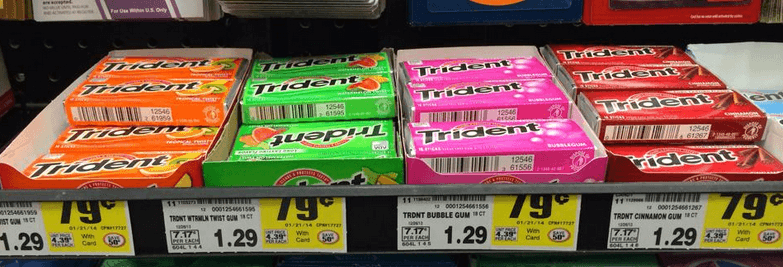 trident gum coupon