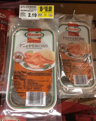 Hormel Pepperoni kroger