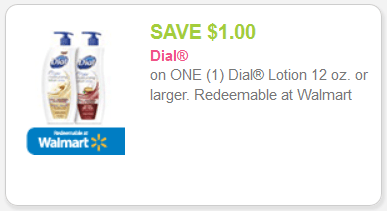 Dial Hand Lotion coupon