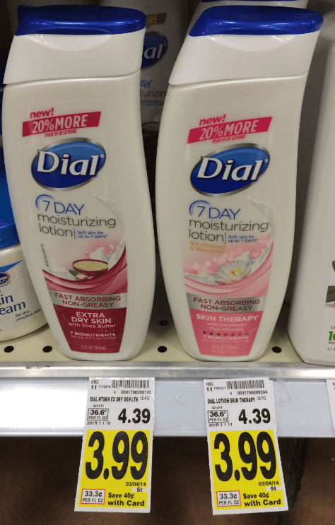 Dial Hand Lotion coupon