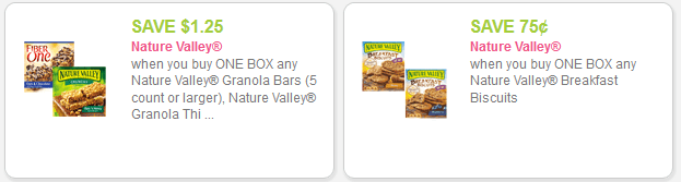 Nature Valley Coupons