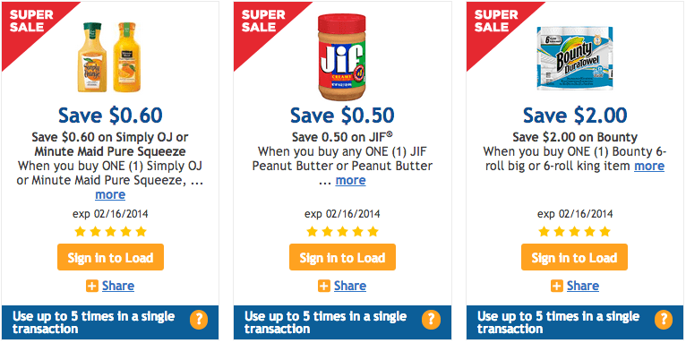 Super Sale Digital Coupons