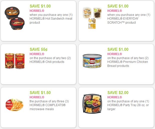 hormel coupons