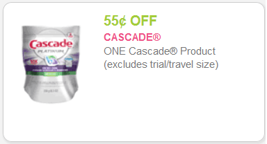 Cascade coupon