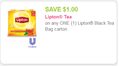 Lipton Tea coupon