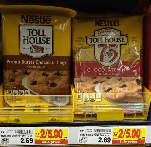 NEW Nestle Toll House Cookie Coupon + Kroger Sale! Kroger Krazy