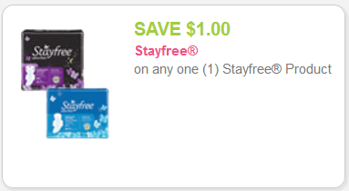 Stayfree coupon