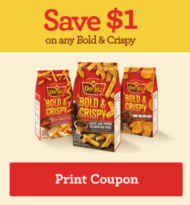 Bold and crispy coupon