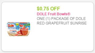 Dole Fruit Bowls