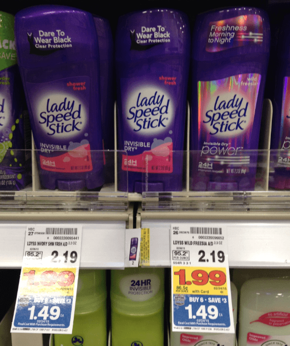 Lady Speed Stick