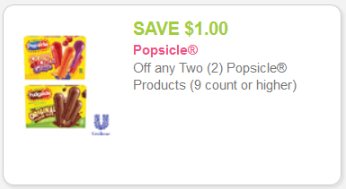 Popsicle coupon