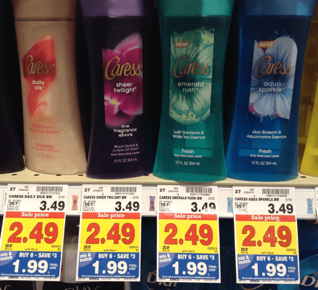 caress body wash