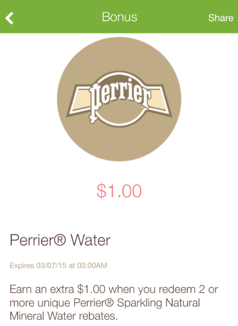 perrier bonus