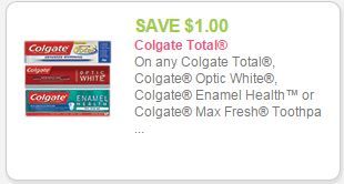 Colgate coupon