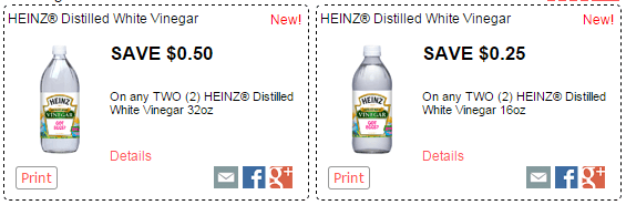 Heinz Vinegar Coupons