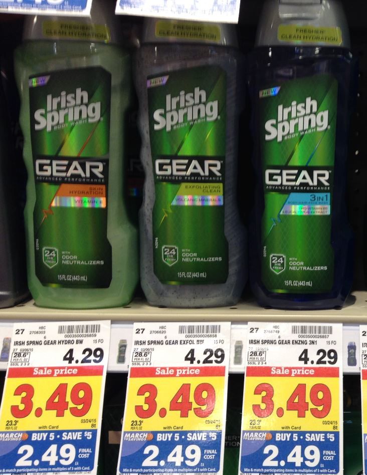 Irish Spring Gear