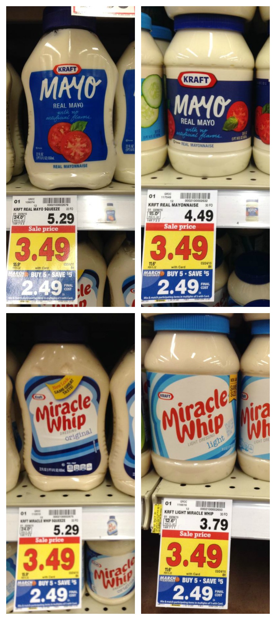 NEW Kraft Coupon = $1.99 Mayo & Miracle Whip for Kroger Mega Sale