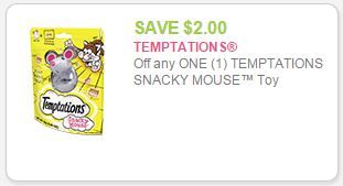 Temptations coupons