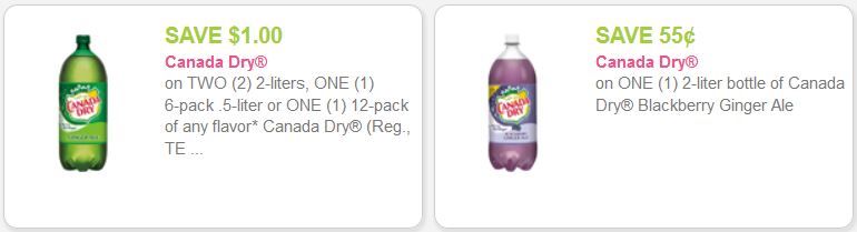 canada dry coupon