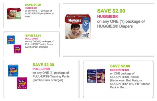 new huggies coupons